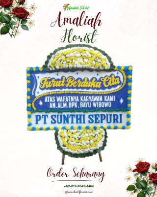 Papan Bunga Duka di Kelor