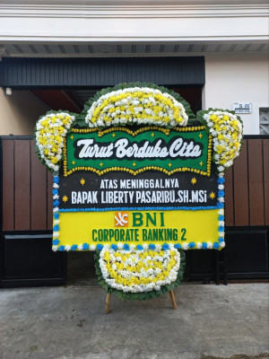 Papan Bunga Duka di Kelor
