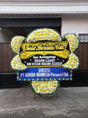 Papan Bunga Duka di Kelor