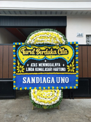 Papan Bunga Duka di Kelor