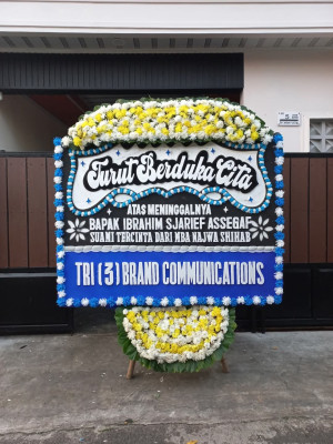 Papan Bunga Duka di Kelor